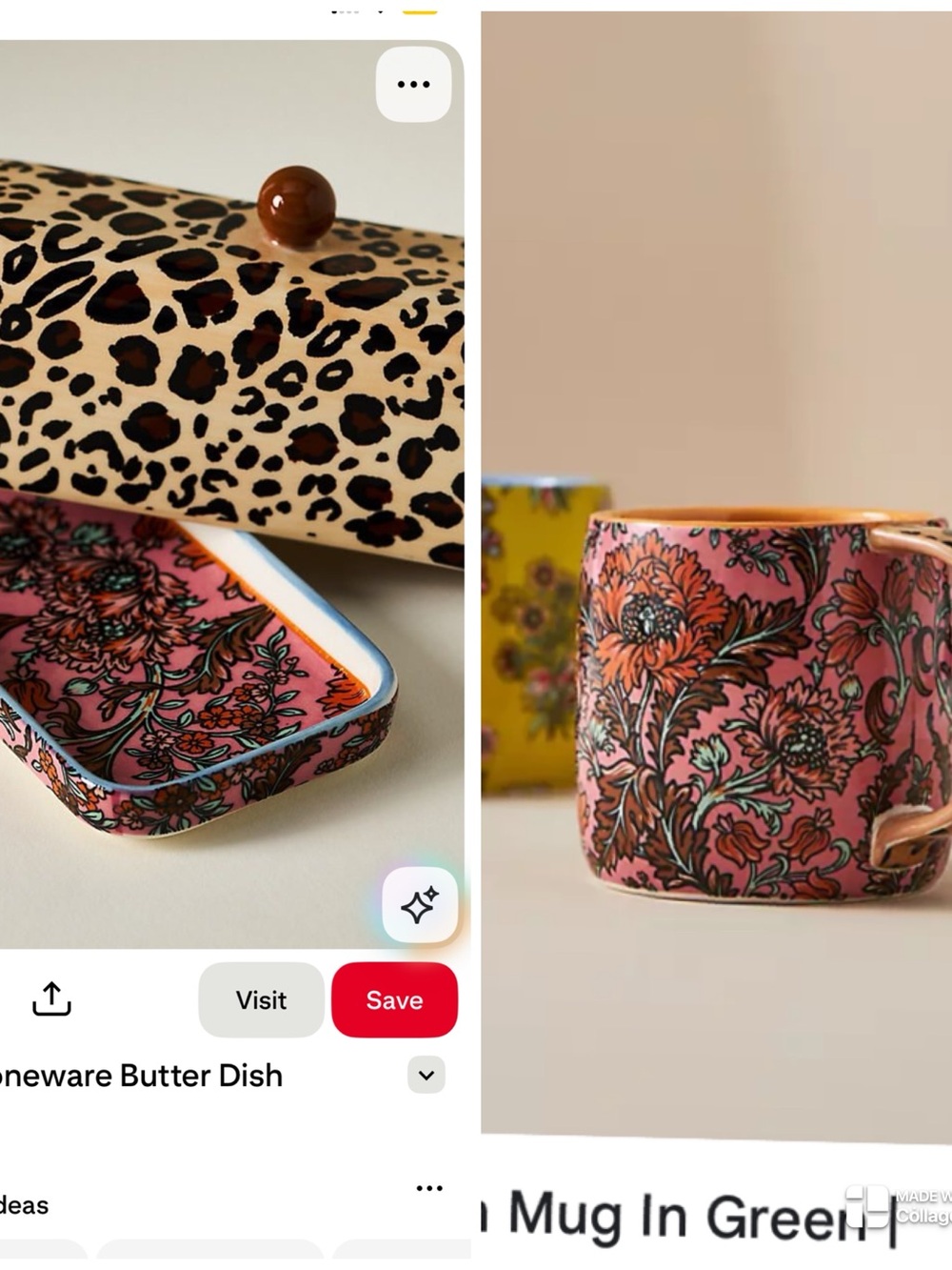 ISO Jylin butter dish and mugs!